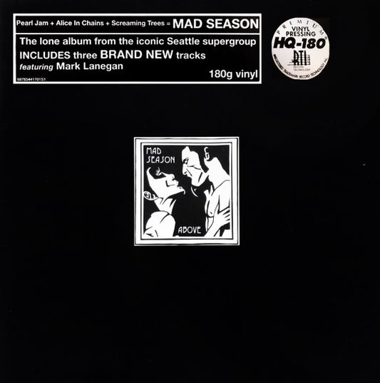 Mad Season Above 2xLP Near Mint (NM or M-) Near Mint (NM or M-)