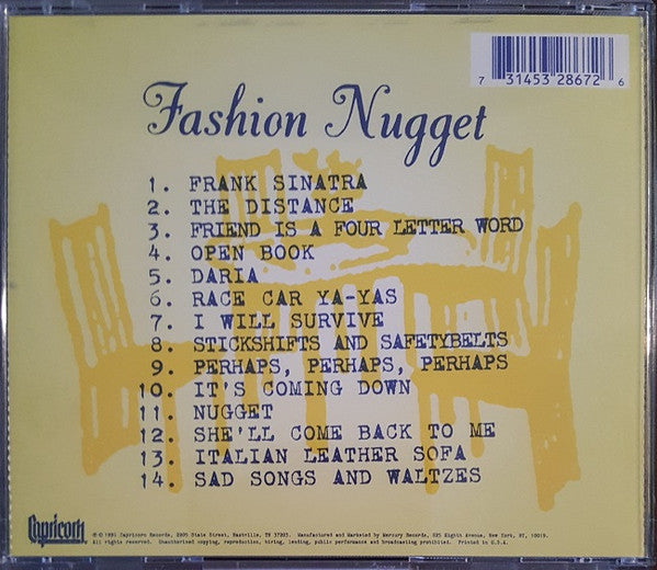 Fashion Nugget (CD) | Near Mint (NM) Near Mint (NM) - ALT/INDIE / USED *NEAR MINT*
