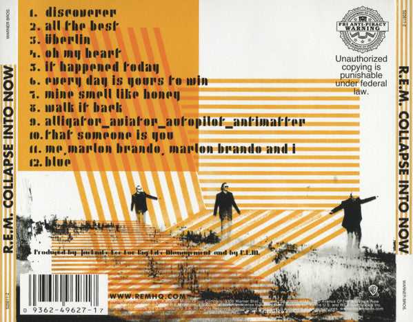 Collapse Into Now (CD) | Near Mint (NM or M-) Near Mint (NM or M-) - ALT/INDIE / USED *NEAR MINT*