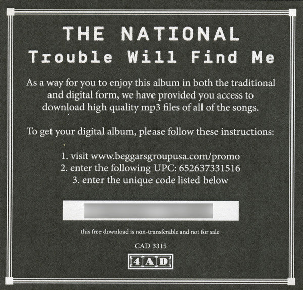 Trouble Will Find Me | Mint (M) Mint (M) - ALT/INDIE *SEALED*