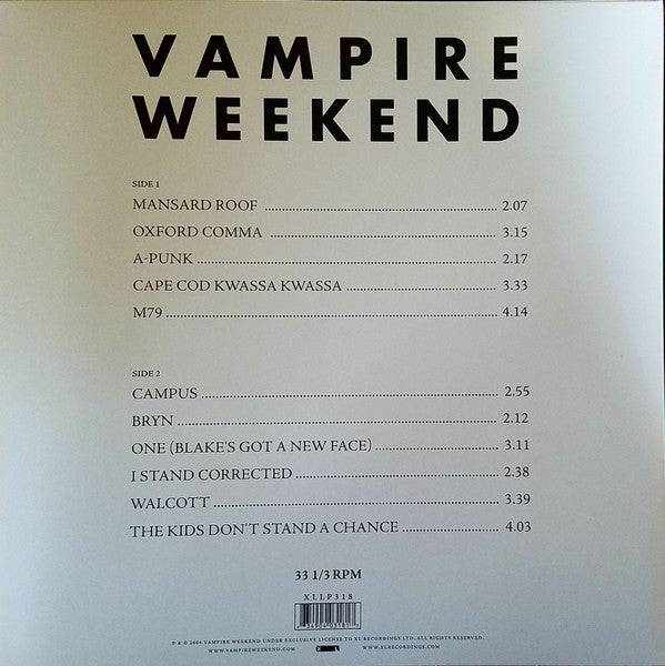 Vampire Weekend | Mint (M) Mint (M) - ALT/INDIE *SEALED*