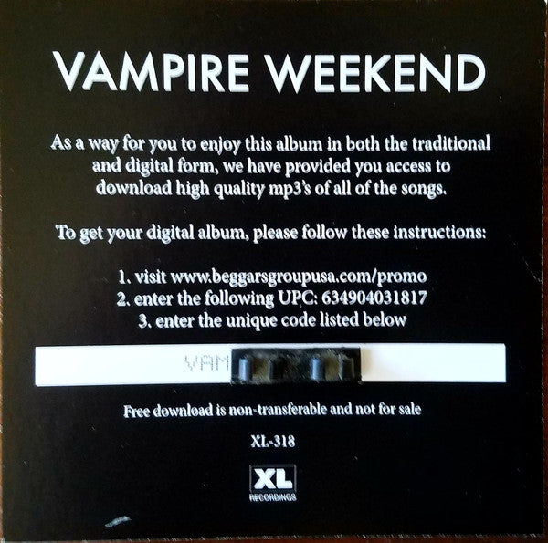 Vampire Weekend | Mint (M) Mint (M) - ALT/INDIE *SEALED*