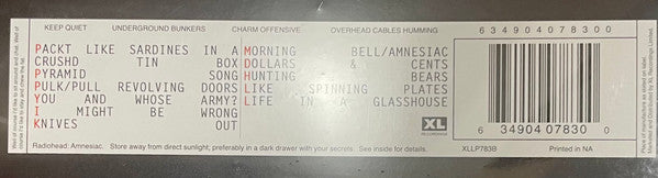 Amnesiac - 45 RPM | Mint (M) Mint (M) - ALT/INDIE *SEALED*