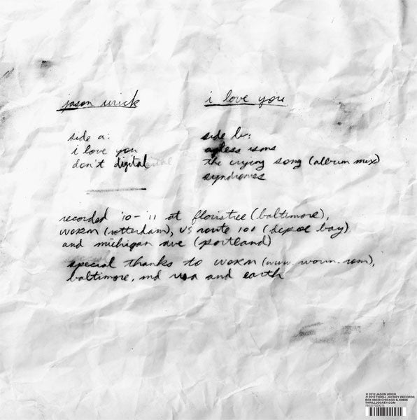 I Love You | Mint (M) Mint (M)