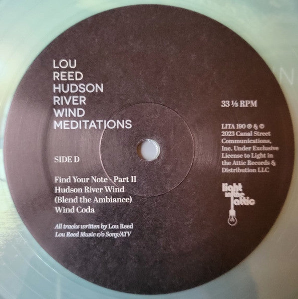 Hudson River Wind Meditations (2xCOKE BOTTLE CLEAR VINYL) | Mint (M) Mint (M) - AMBIENT *SEALED/COLOR*