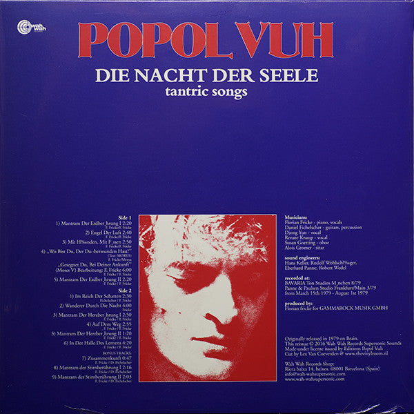 Die Nacht Der Seele - Tantric Songs | Mint (M) Mint (M)
