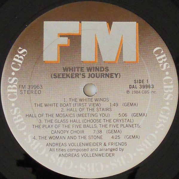 White Winds (VINYL) | Near Mint (NM) Near Mint (NM) - AMBIENT / USED *NEAR MINT*