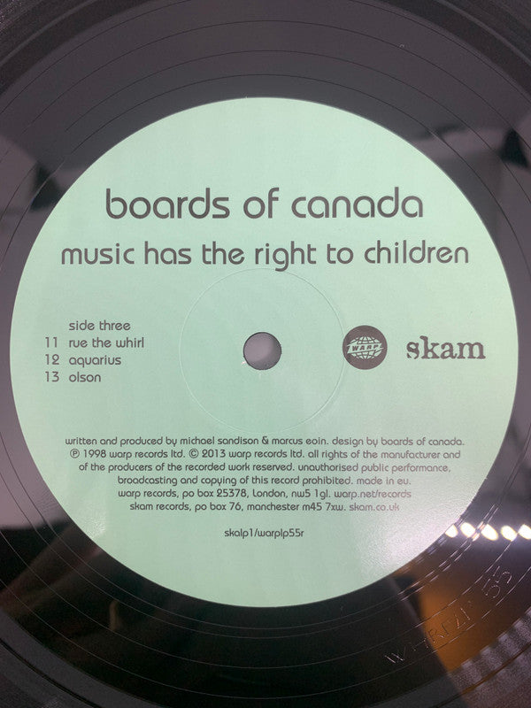 Music Has The Right To Children | Mint (M) Mint (M) - DOWNTEMPO *SEALED*