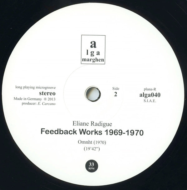 Feedback Works 1969-1970 | Mint (M) Mint (M)