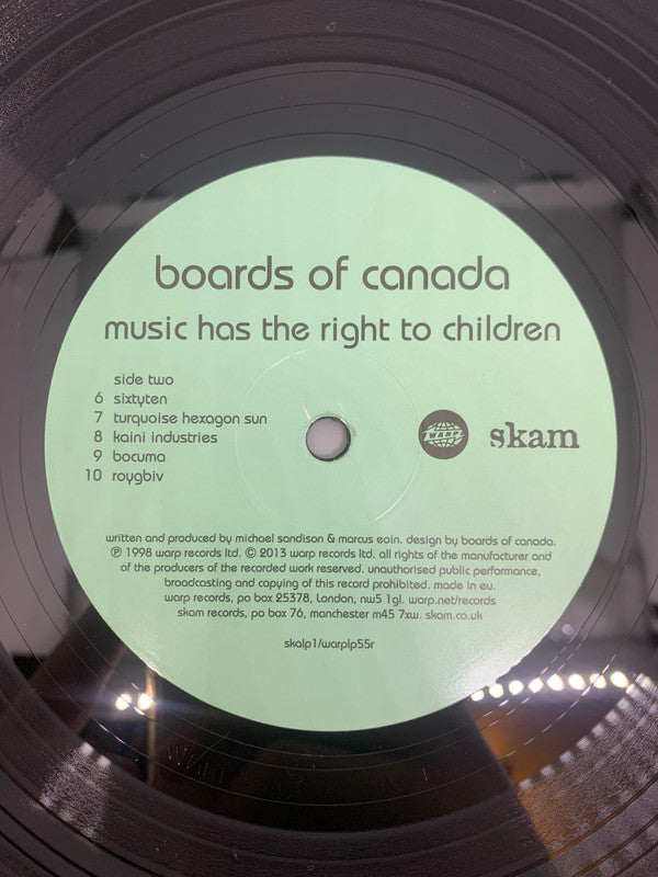 Music Has The Right To Children | Mint (M) Mint (M) - DOWNTEMPO *SEALED*