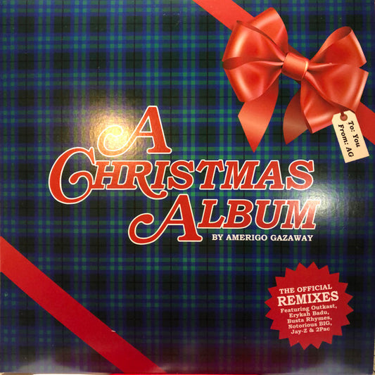 Amerigo Gazaway A Christmas Album (Holiday Remixes) Soul Mates Records LP, Album, Red Mint (M) Mint (M)