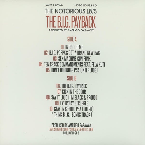 The Notorious J.B.'s: The B.I.G. Payback | Mint (M) Mint (M)