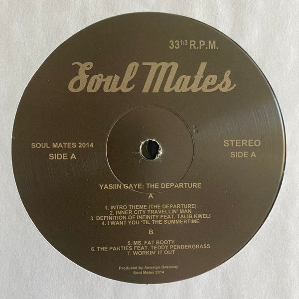 Yasiin Gaye: The Departure (Side One) | Mint (M) Mint (M)