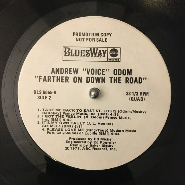 Farther On Down The Road | Very Good Plus (VG+) Very Good (VG) - BLUES / USED *VERY GOOD+*