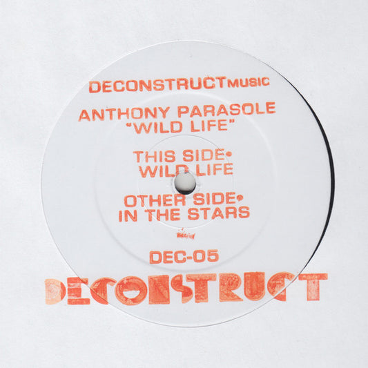 Anthony Parasole Wild Life Deconstruct Music 12", W/Lbl Mint (M) Generic