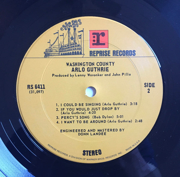 Washington County | Near Mint (NM) Very Good Plus (VG+) - FOLK / USED *NEAR MINT*