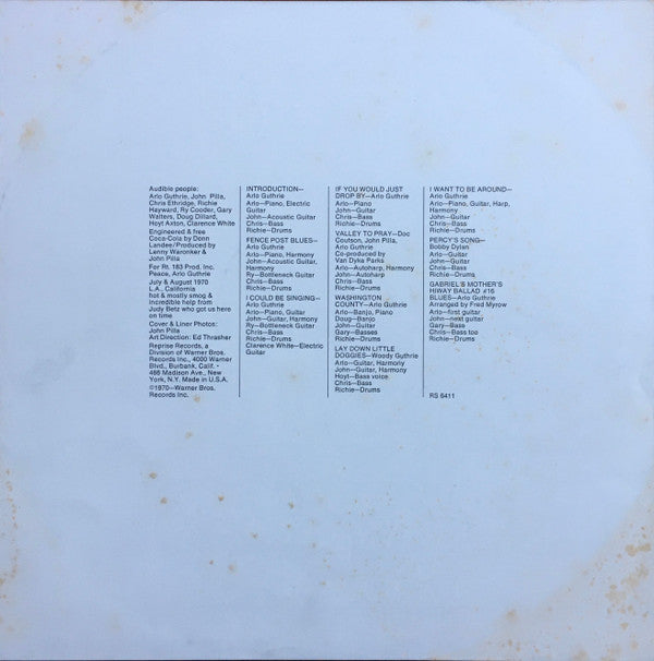 Washington County | Near Mint (NM) Very Good Plus (VG+) - FOLK / USED *NEAR MINT*