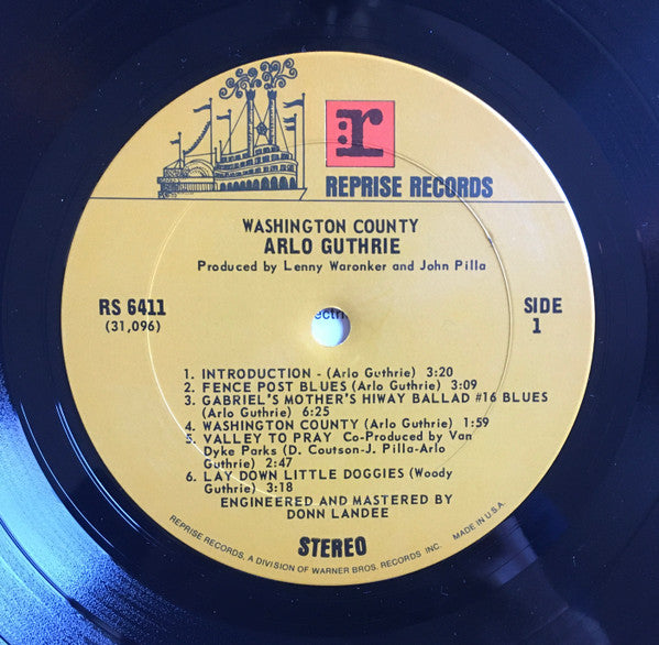 Washington County | Near Mint (NM) Very Good Plus (VG+) - FOLK / USED *NEAR MINT*