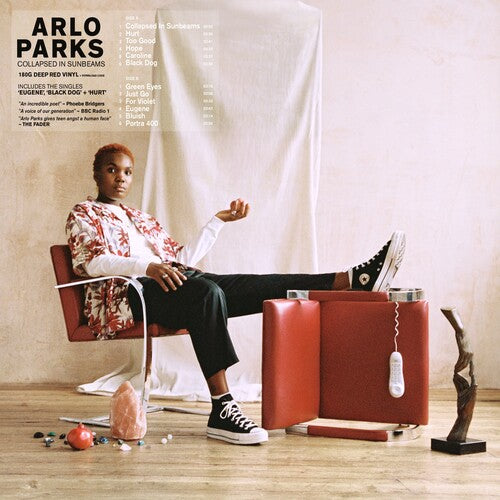 Arlo Parks - Collapsed In Sunbeams (Deep Red Vinyl) (Colored Vinyl, Poster) |