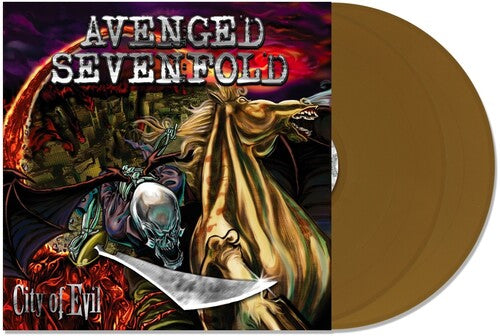 Avenged Sevenfold City of Evil [Explicit Content] (Gold, Colored Vinyl, Gatefold LP Jacket) (2 Lp's) 2xLP Mint (M) Mint (M)