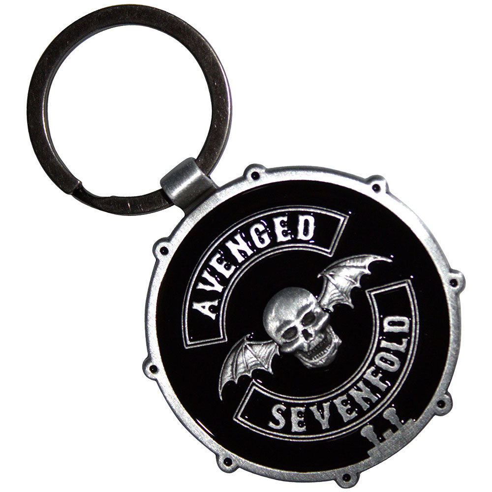 Deathbat Crest Drum Double-Sided |