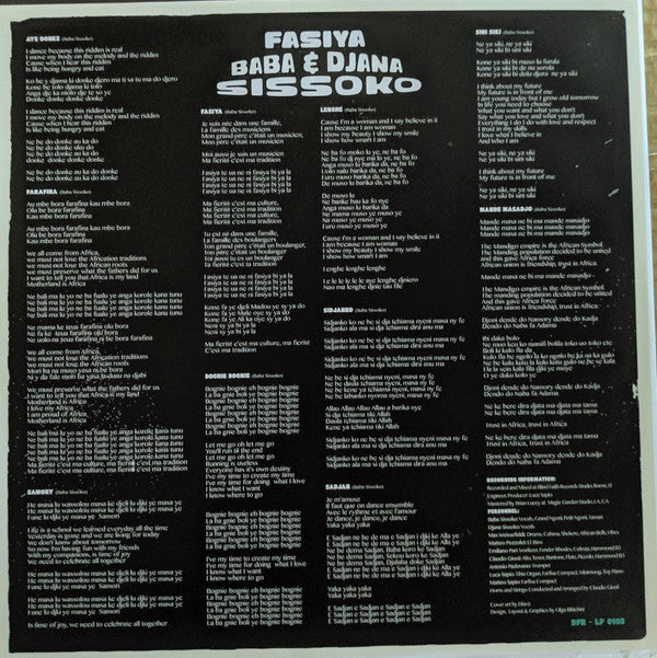 Fasiya | Mint (M) Mint (M) - WORLD *SEALED*