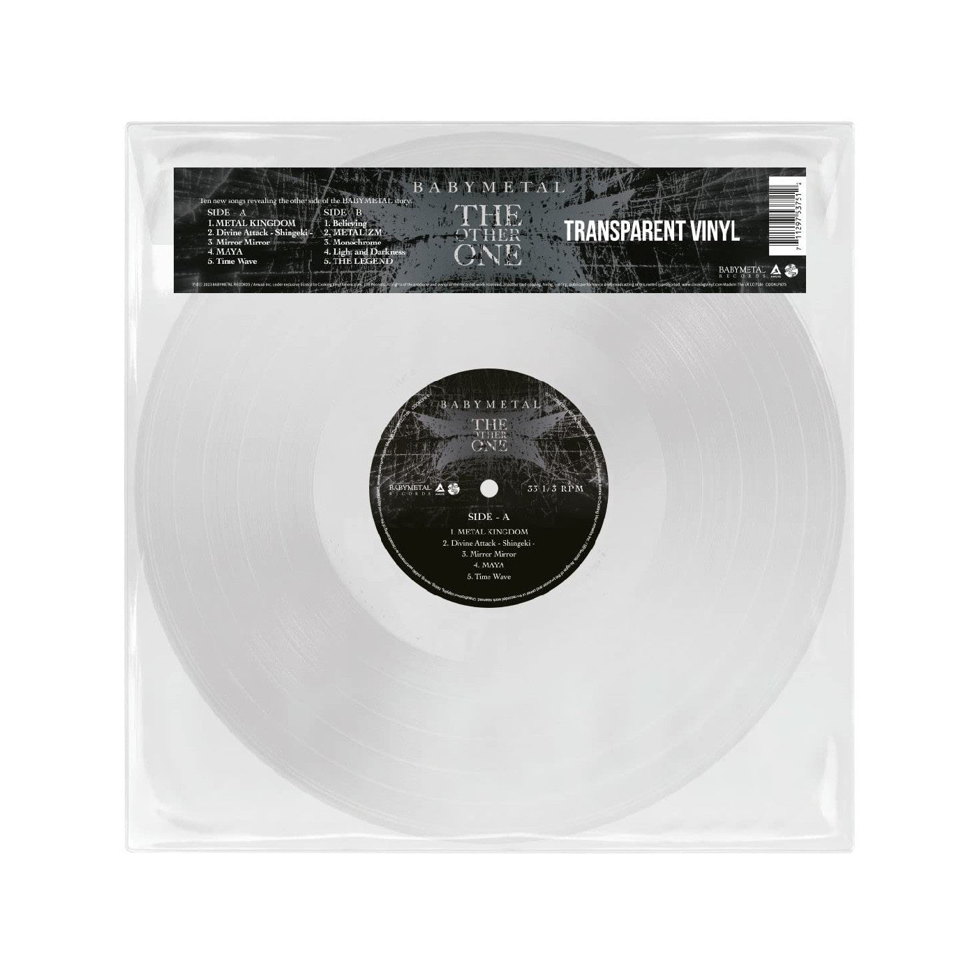 Babymetal - The Other One (Transparent Vinyl) |