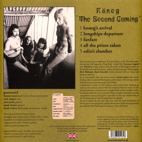 Köneg 'The Second Coming' | Mint (M) Mint (M) - ROCK