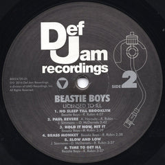 Beastie Boys Licensed To Ill Def Jam Recordings, UMe LP, Album, RE, 30t Mint (M) Mint (M)