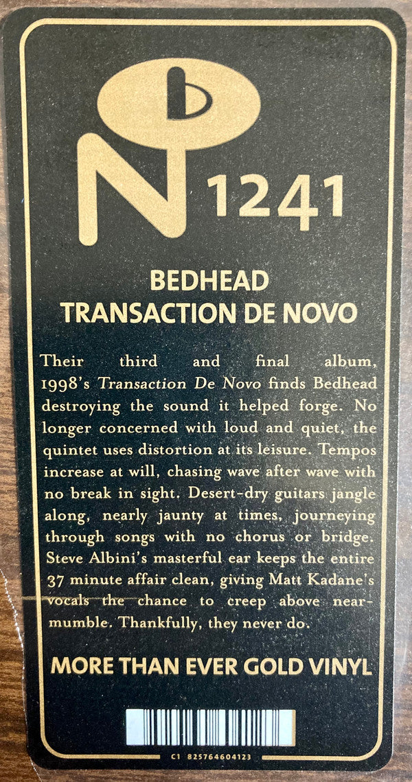 Transaction De Novo | Mint (M) Mint (M)