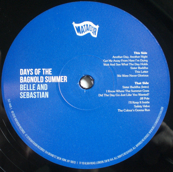 Days Of The Bagnold Summer | Mint (M) Mint (M) - ALT/INDIE *NEW*