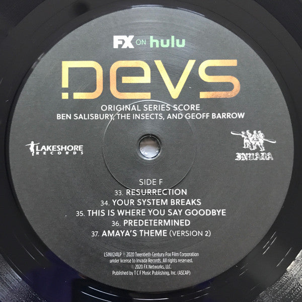 Devs (Original Series Score) | Mint (M) Mint (M)