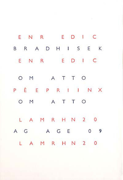 Poème-Partition X |