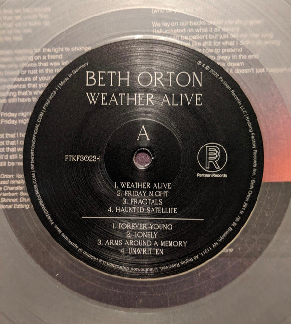 Weather Alive | Mint (M) Mint (M) - FOLK *COLOR*