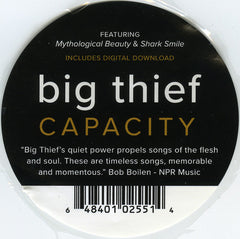 Big Thief Capacity Saddle Creek LP, Album Mint (M) Mint (M)