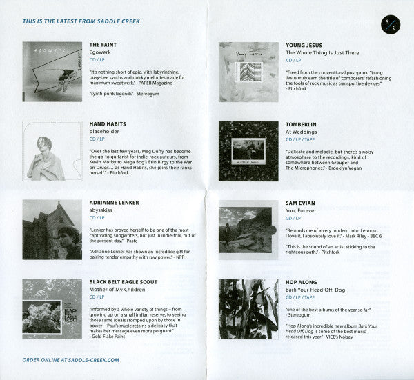 Capacity | Mint (M) Mint (M) - ALT/INDIE *NEW*