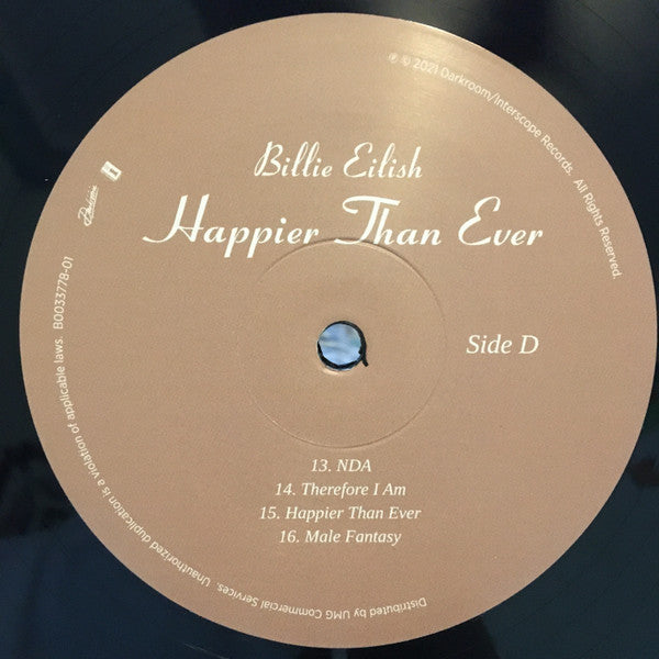 Happier Than Ever | Mint (M) Mint (M) - POP *NEW*