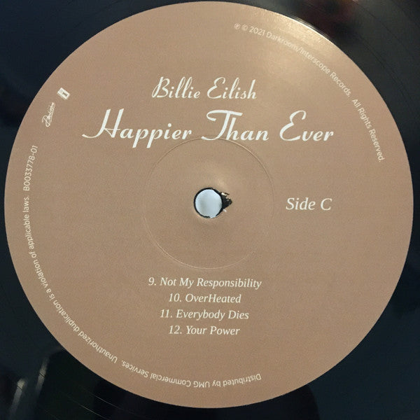 Happier Than Ever | Mint (M) Mint (M) - POP *NEW*