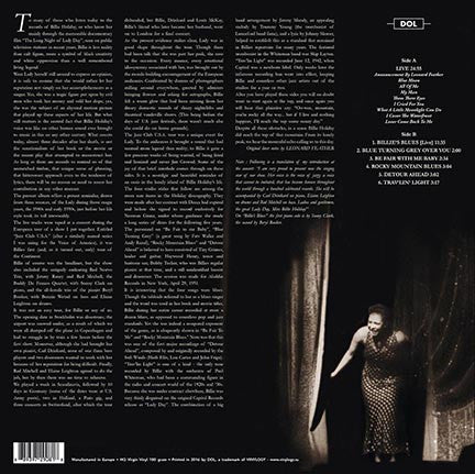 Billie's Blues | Mint (M) Mint (M) - BLUES/JAZZ