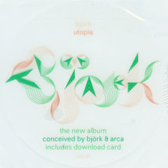 Björk Utopia One Little Indian 2xLP, Album, Opt Mint (M) Mint (M)