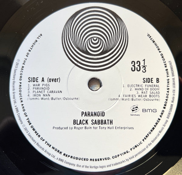 Paranoid (UK IMPORT) | Mint (M) Mint (M) - METAL *SEALED*