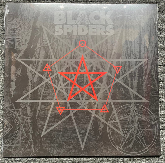 Black Spiders Black Spiders Dark Riders LP, Album, Sil Mint (M) Mint (M)