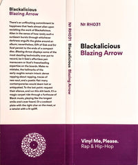 Blackalicious Blazing Arrow Geffen Records, Quannum Projects, Mahogany Sun 2xLP, Album, Club, RE, Red Mint (M) Mint (M)