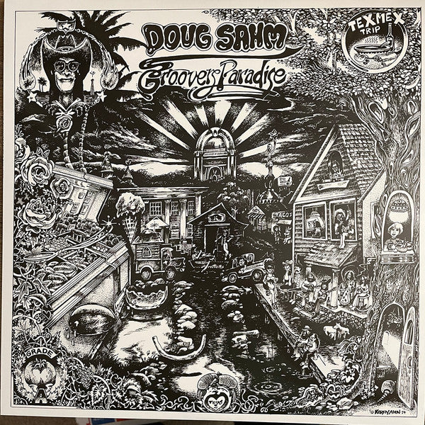 Doug Sahm Groover's Paradise LP Mint (M) Mint (M)