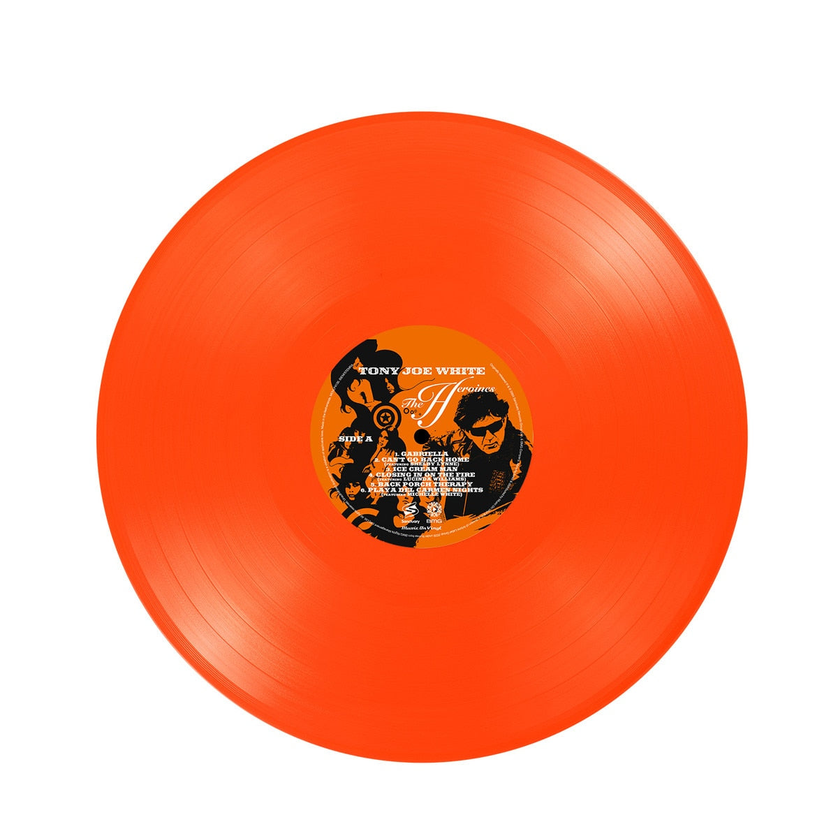 Tony Joe White - (PRESALE 10/2/26) Heroines (MOV ORANGE VINYL LP) | NEW - BLUES *NEW/COLOR*