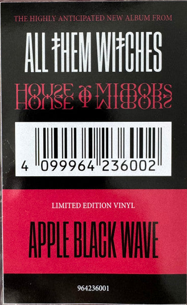 All Them Witches - House Of Mirrors (Apple/Black Wave Vinyl) | Mint Mint - BLUES *NEW/COLOR*
