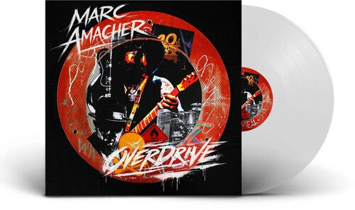 Marc Amacher - (PRESALE 8/7/26) Overdrive (LMTD WHITE VINYL LP HOBOVILLE 2026) | NEW Mint (M) Mint (M) - BLUES *NEW/COLOR*