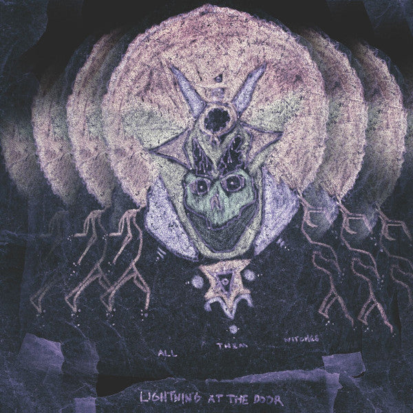 Lightning At The Door (PINK W BLUE SWIRLS VINYL) | Mint (M) Mint (M) - BLUES *SEALED/COLOR*