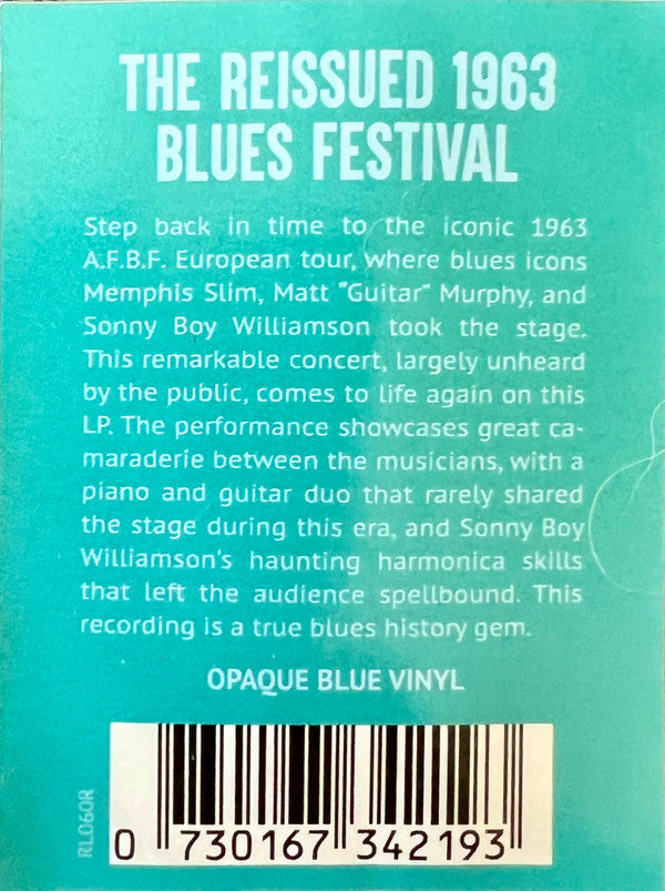 The Reissued 1963 Blues Festival | Mint (M) Mint (M)