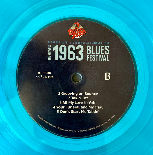 Matt Murphy The Reissued 1963 Blues Festival LP Mint (M) Mint (M)